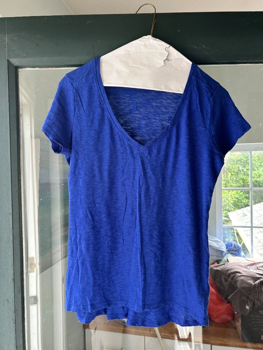 Athleta Daily Tee Bundle -  V neck + Cotton blend - sz Small - Picture 2 of 7